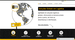 Desktop Screenshot of mrmfreight.com.br